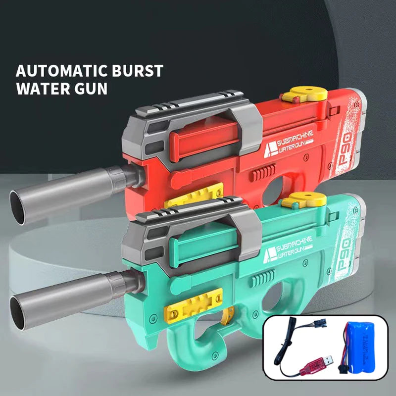 Electric Automatic Water Gun & P90 Electric Water Gun