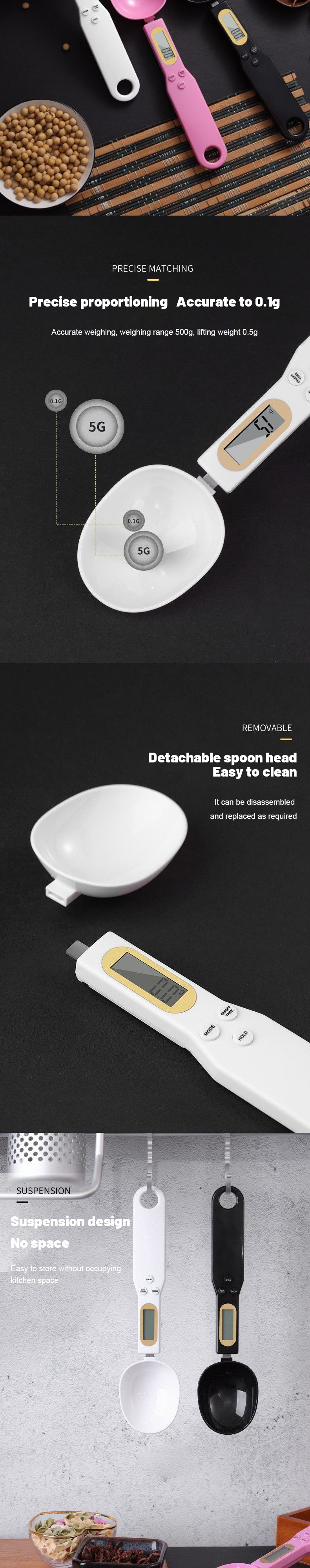 Digital Ingredient Measurable Spoon